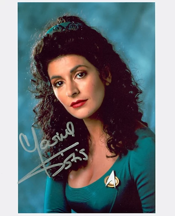 Marina Sirtis autograph