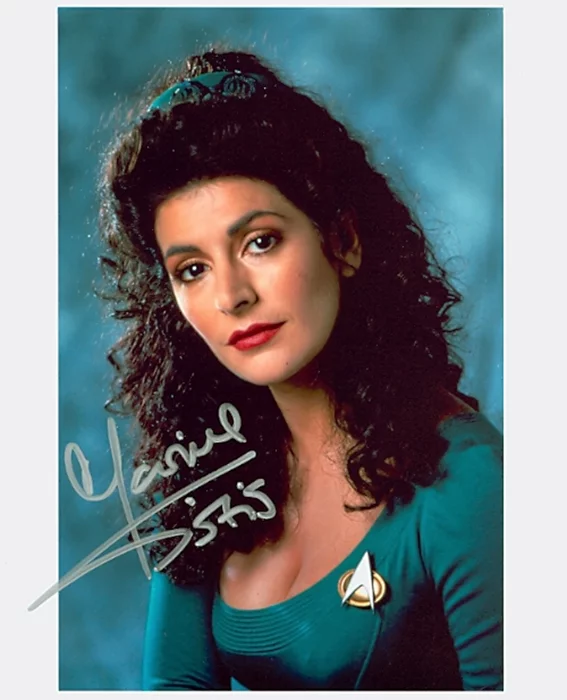 Marina Sirtis autograph