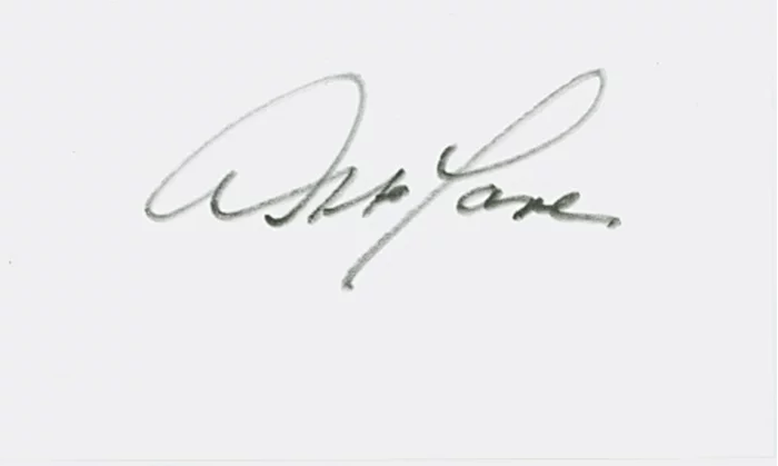Abbe Lane autograph