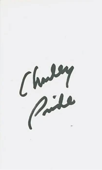 Charley Pride autograph