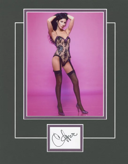 Cher autograph
