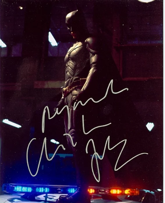 Christian Bale autograph