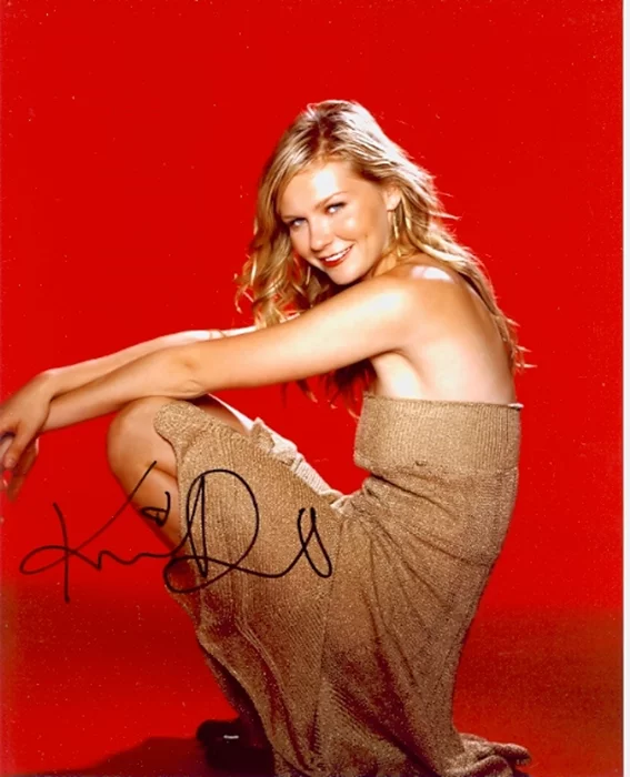 Kirsten Dunst autograph