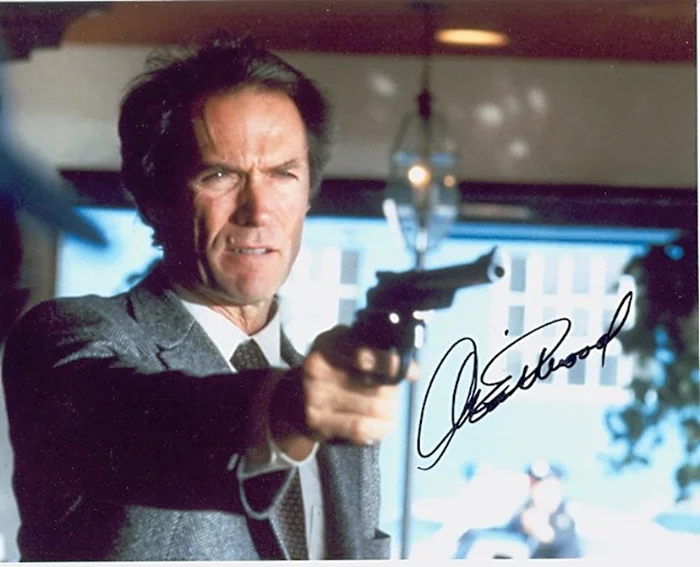 Clint Eastwood autograph