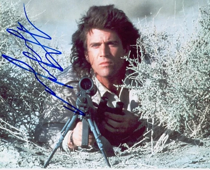 Mel Gibson autograph
