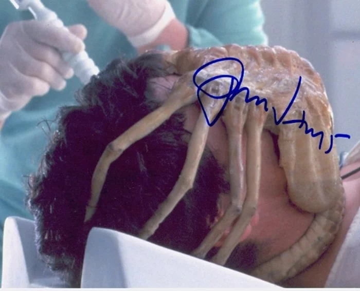 John Hurt autograph