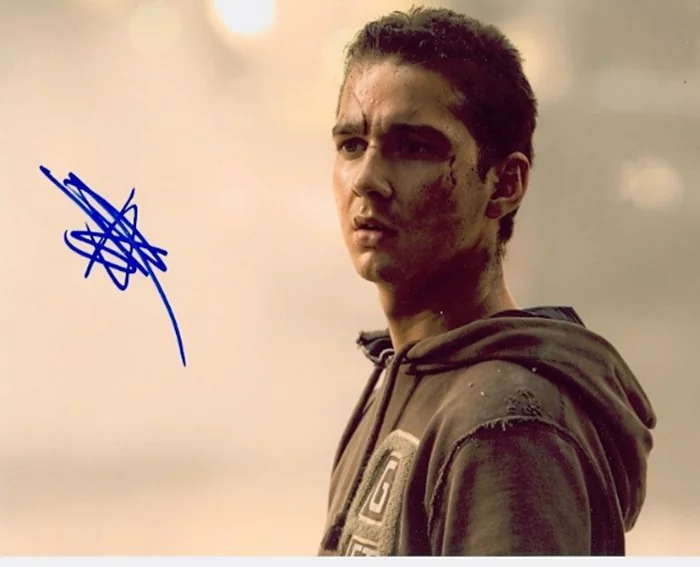 Shia LaBeouf autograph