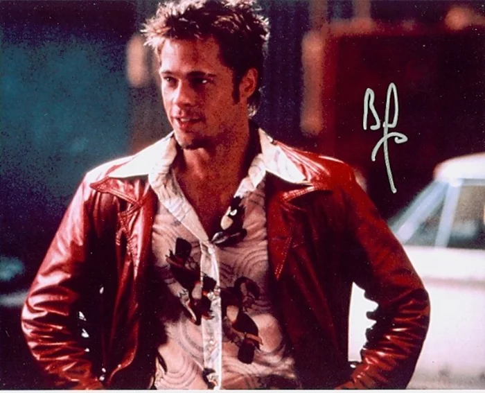 Brad Pitt autograph