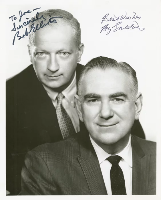 Bob Elliott & Ray Goulding autograph