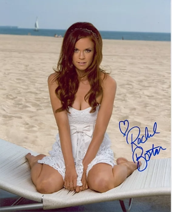 Rachel Boston autograph