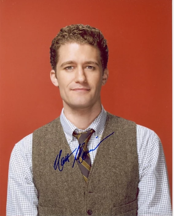 Matthew Morrison autograph