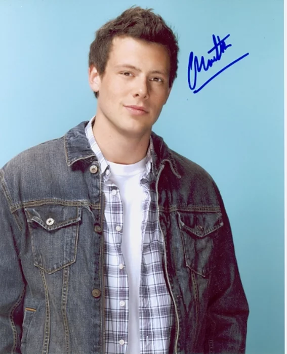 Cory Monteith autograph
