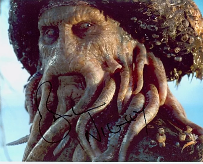 Bill Nighy autograph