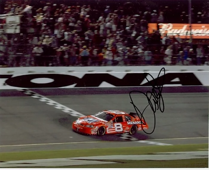 Dale Jr. Earnhardt autograph