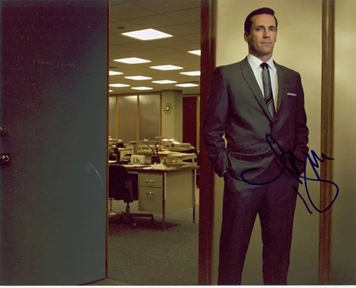 Jon Hamm autograph