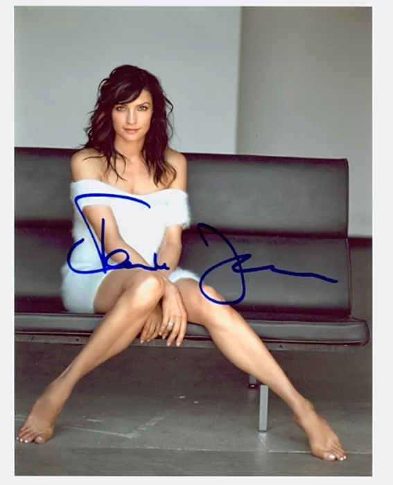 Famke Janssen autograph