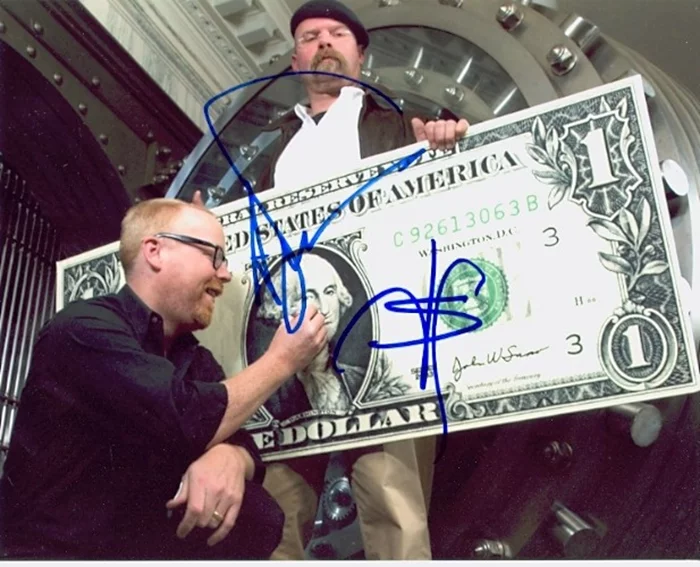 MythBusters autograph