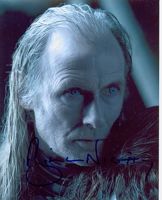 Bill Nighy autograph