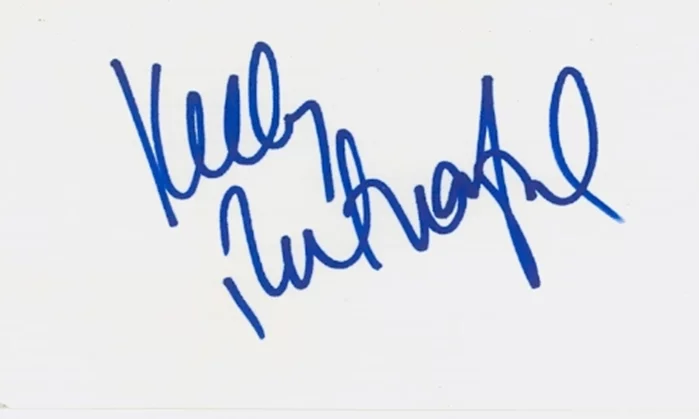 Kelly Rutherford autograph