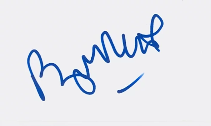 Roger Rees autograph