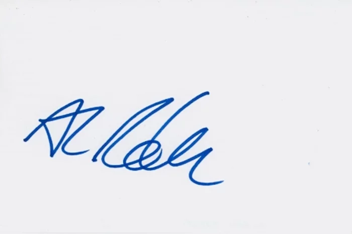Al Roker autograph