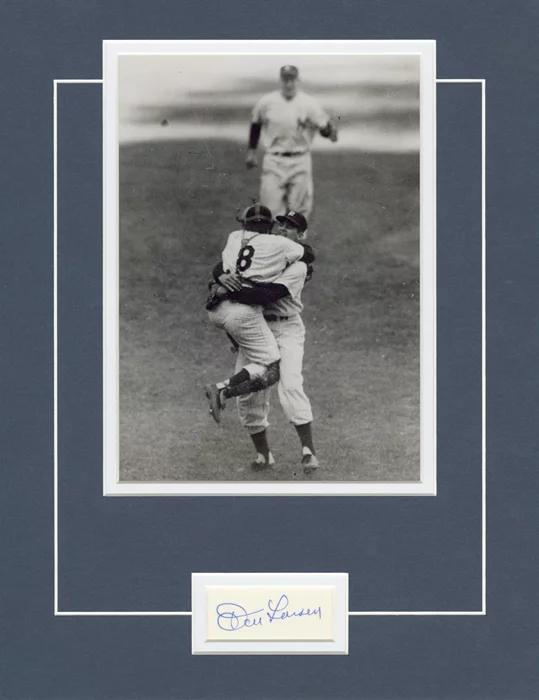 Don Larsen autograph