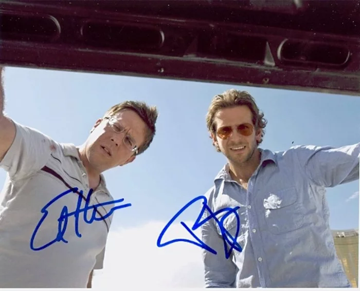 The Hangover autograph