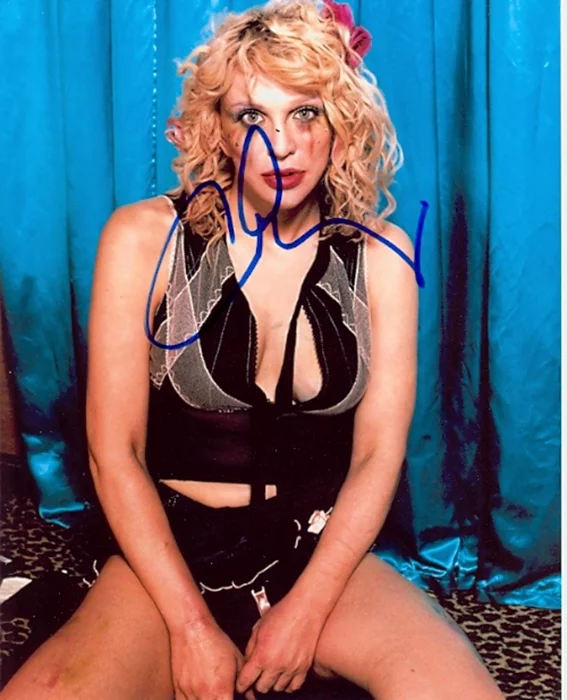 Courtney Love autograph