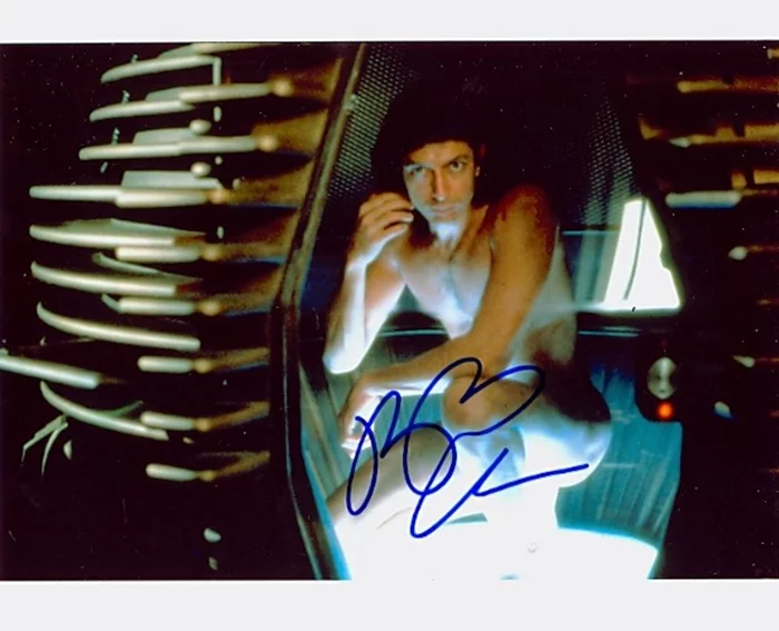 Jeff Goldblum autograph