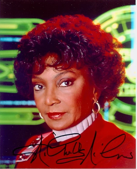 Nichelle Nichols autograph