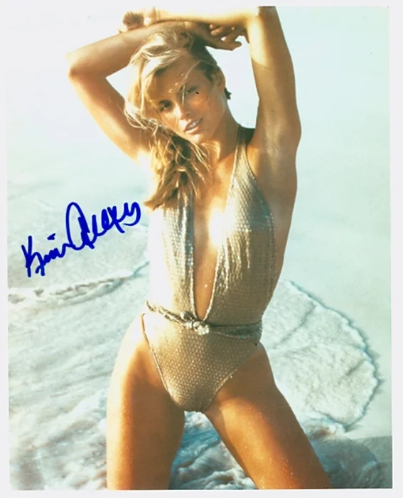 Kim Alexis autograph