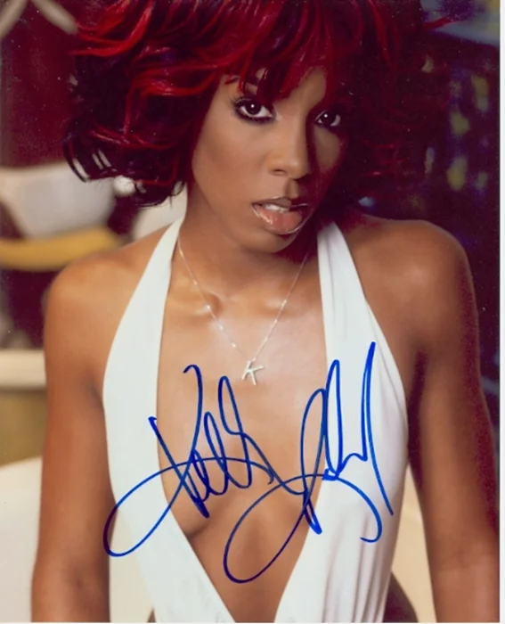 Kelly Rowland autograph