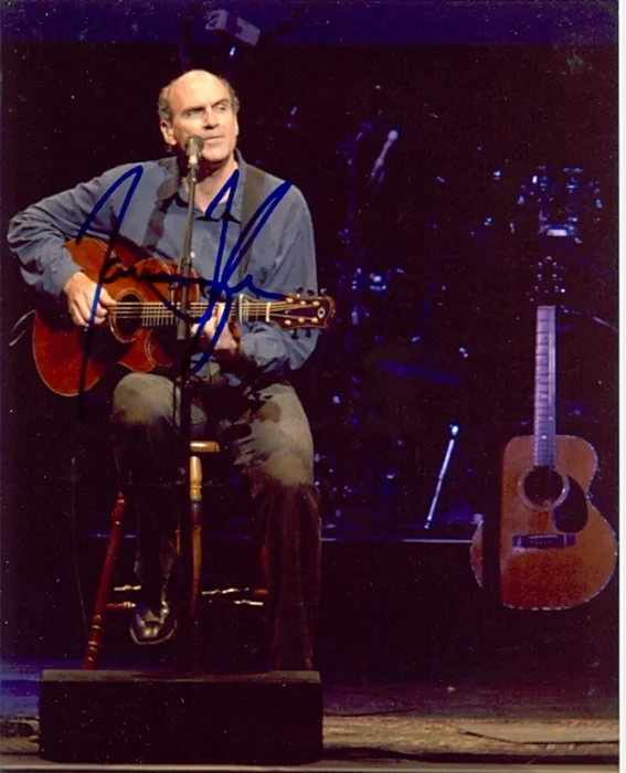 James Taylor autograph