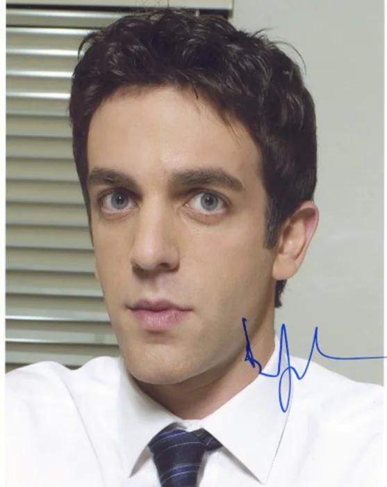 B.J. Novak autograph