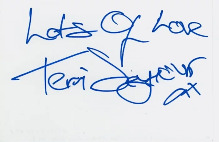 Terri Seymour autograph