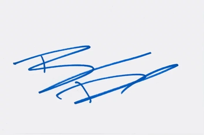 Brittany Daniel autograph