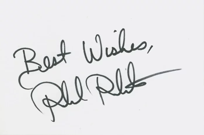 Rachel Roberts autograph