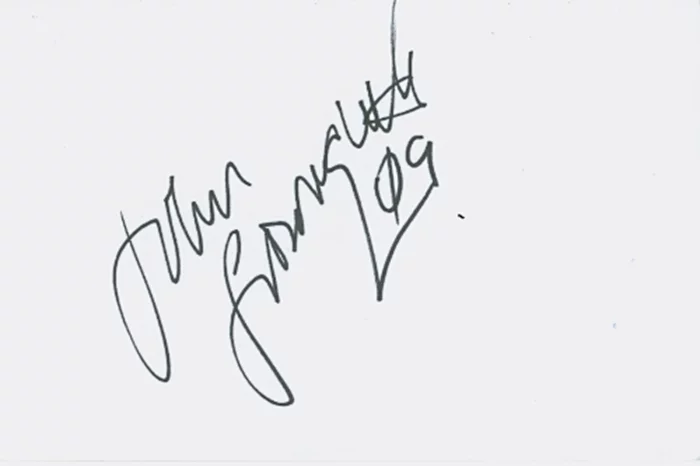 John Larroquette autograph