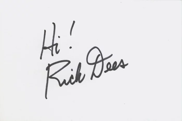 Rick Dees autograph