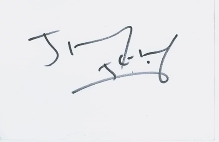 Jimmy Jean-Louis autograph