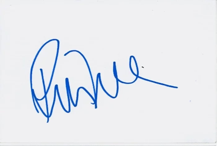 Rita Wilson autograph