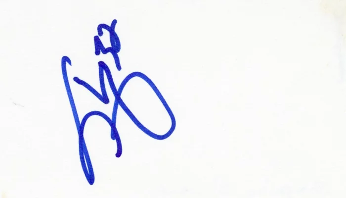 Shaquille O'Neal autograph