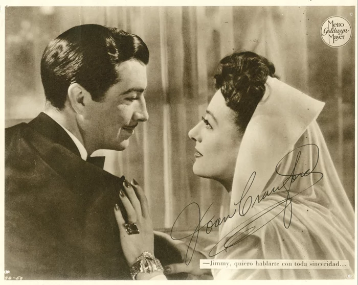 Joan Crawford autograph