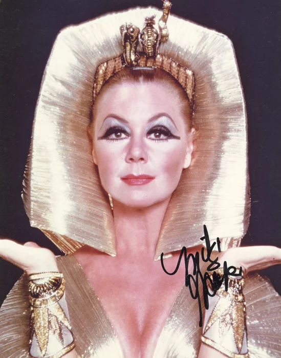 Mitzi Gaynor autograph