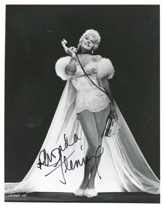 Rhonda Fleming autograph