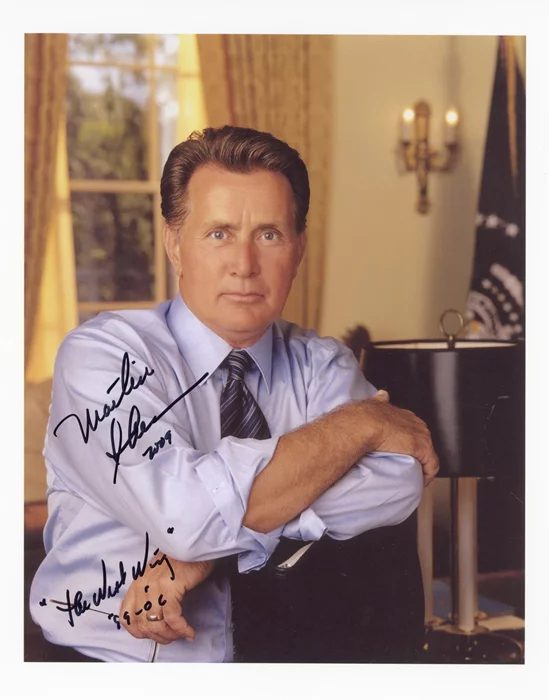 Martin Sheen autograph