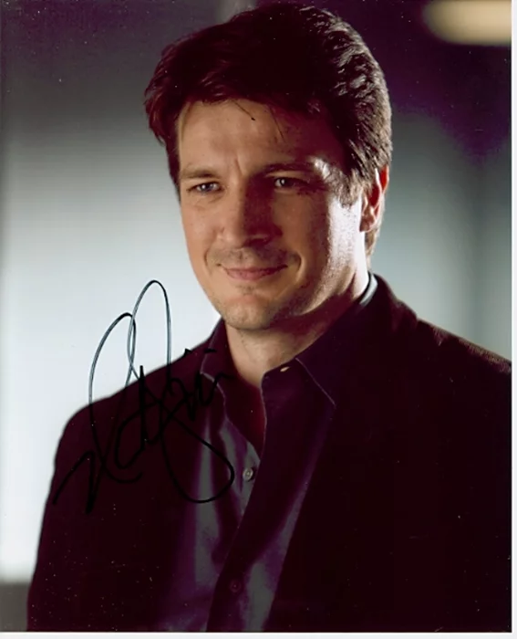 Nathan Fillion autograph