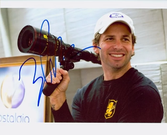 Zack Snyder autograph