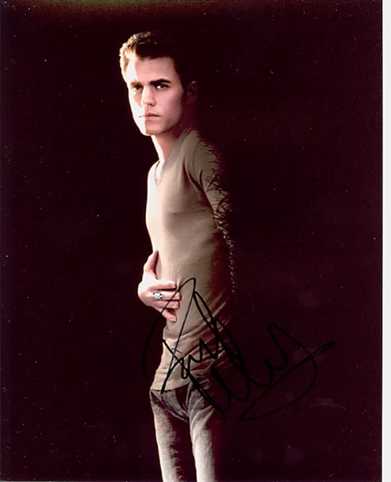 Paul Wesley autograph