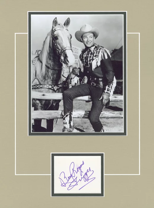 Roy Rogers autograph